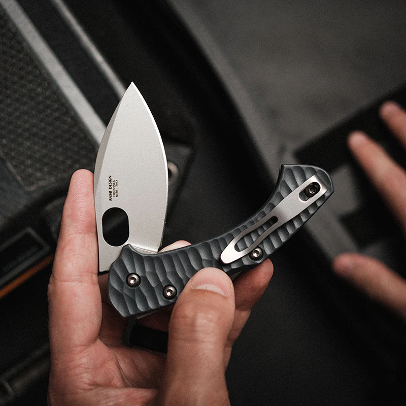 Fox Knives Italy Zero 2.0 Desert Warrior Jens Anso Lockback Pocket Knife - Image 14