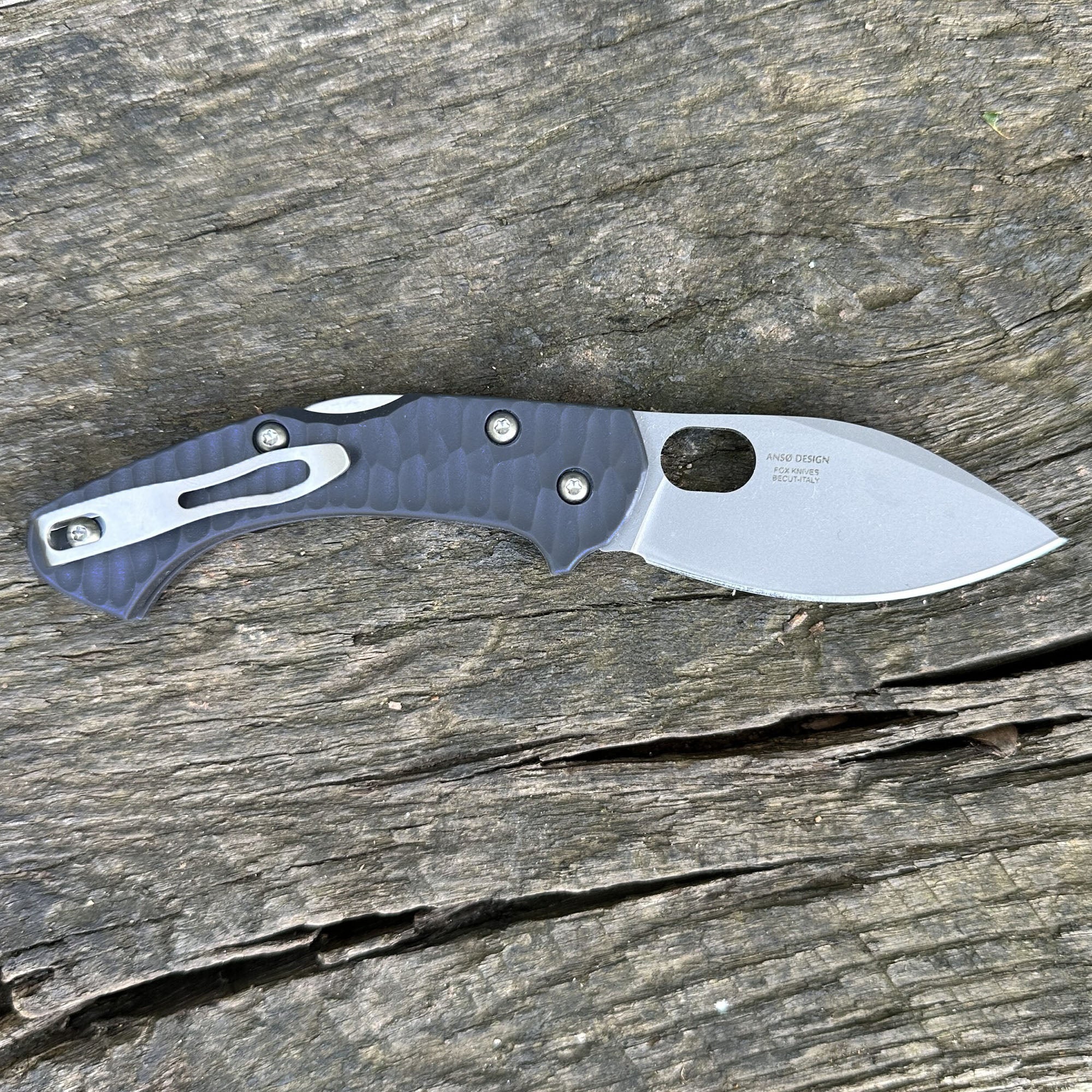 Fox Knives Italy Zero 2.0 Desert Warrior Jens Anso Lockback Pocket Knife - Image 19