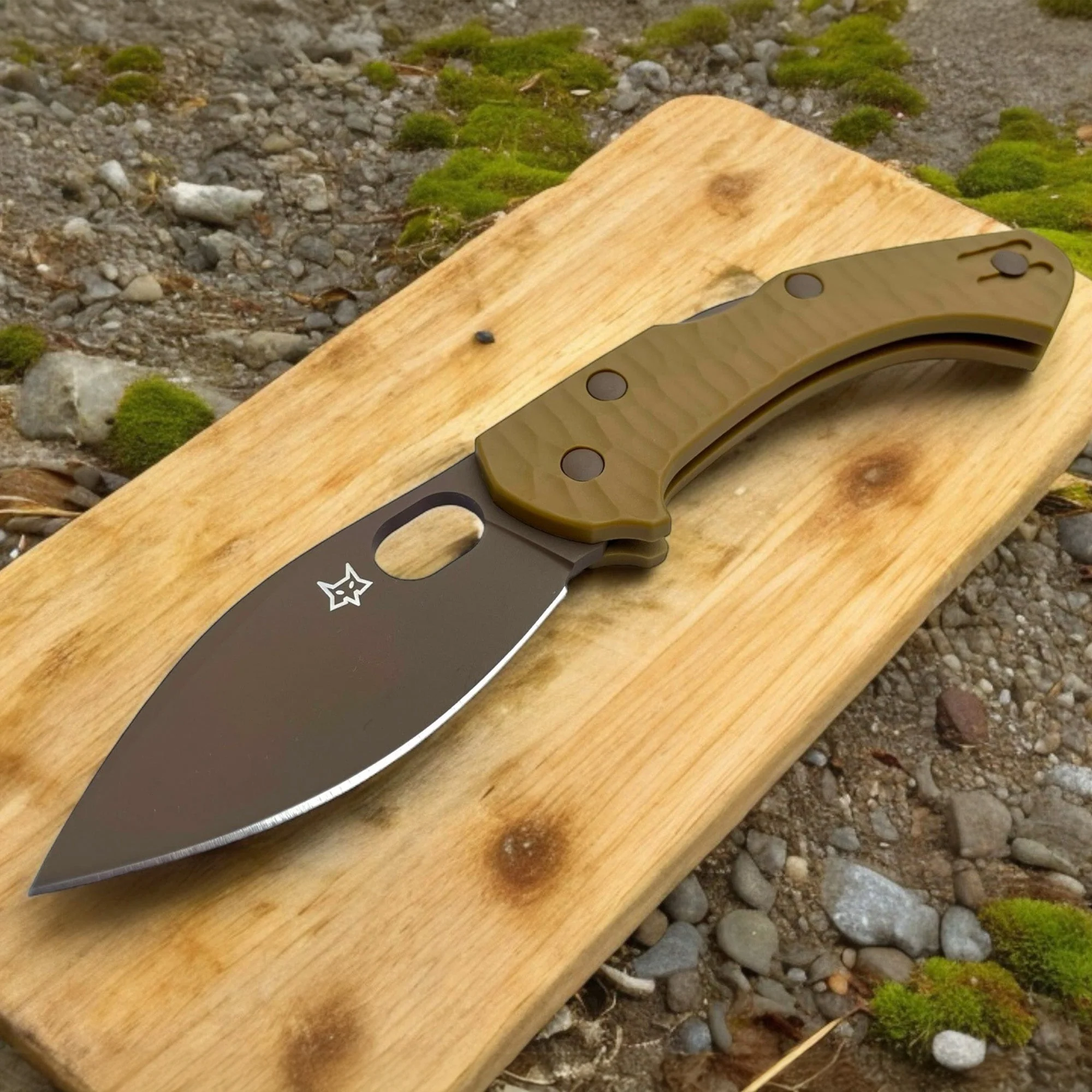 Fox Knives Italy Zero 2.0 Desert Warrior Jens Anso Lockback Pocket Knife - Image 7
