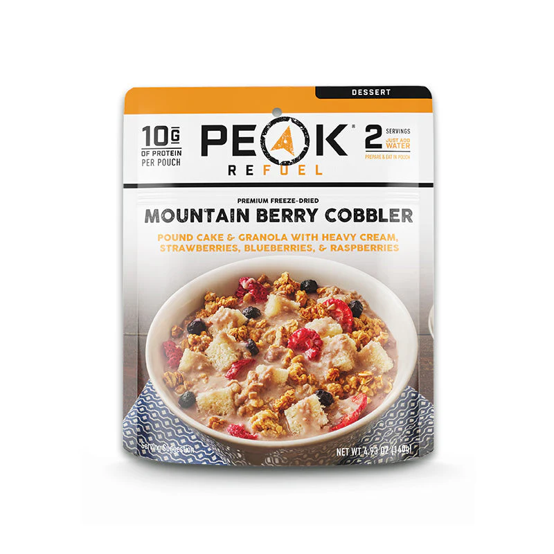 Peak Refuel Mountain Berry Cobbler